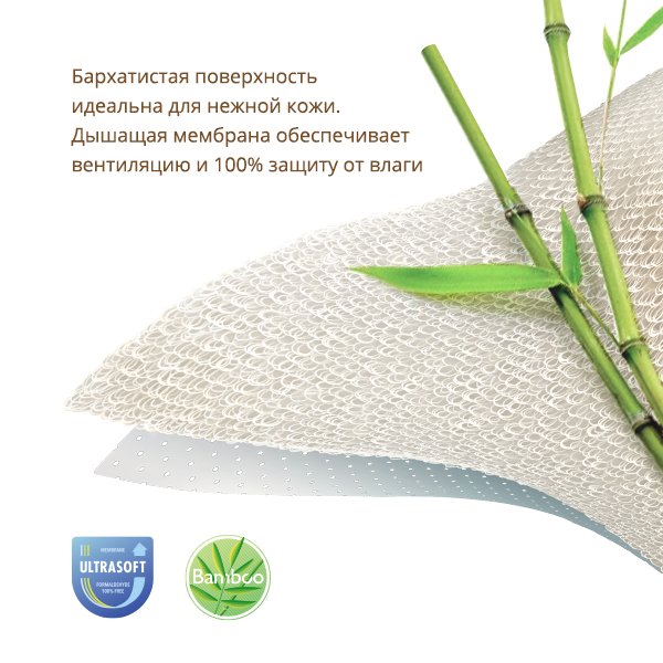 Наматрасник непромокаемый Bamboo Waterproof Lux 120*60 Наматрасник непромокаемый Bamboo Waterproof Lux 120*60