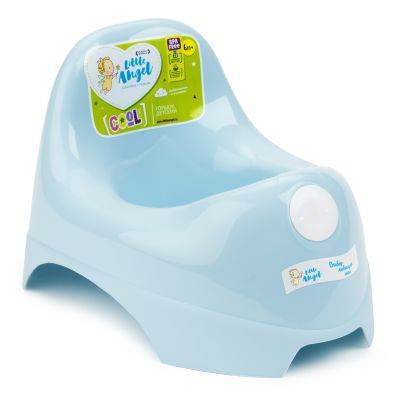 Little Angel Горшок детский голубой LA2700BL Little Angel Горшок детский голубой LA2700BL
