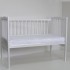 Кроватка MALIKA LOLA Small Box колесо без ящика белый