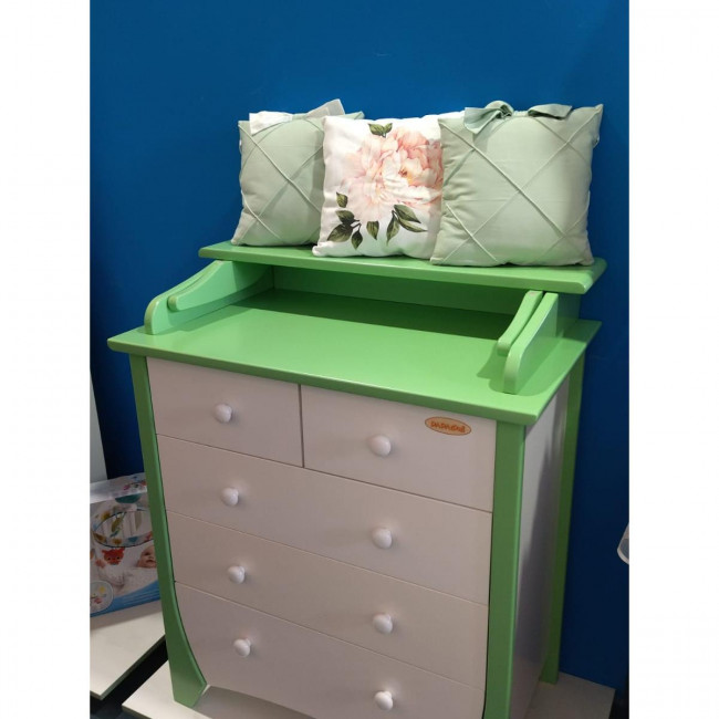 Комод "Papaloni" OLIVIA 650 слива-венгерка/белый Комод "Papaloni" OLIVIA 650 слива-венгерка/белый